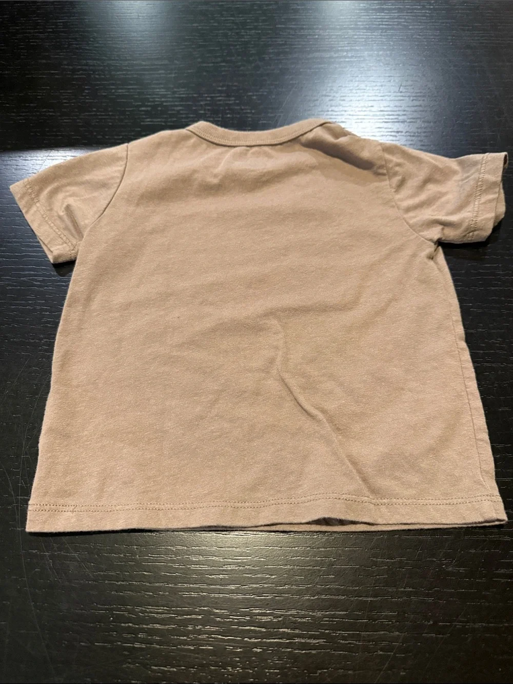 The Children's Place Brown 'Grandma's Boy' Tee with Blue and Cream Graphic